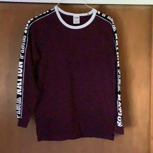 PINK Long Sleeve T Shirt with PINK Nation on both sleeves